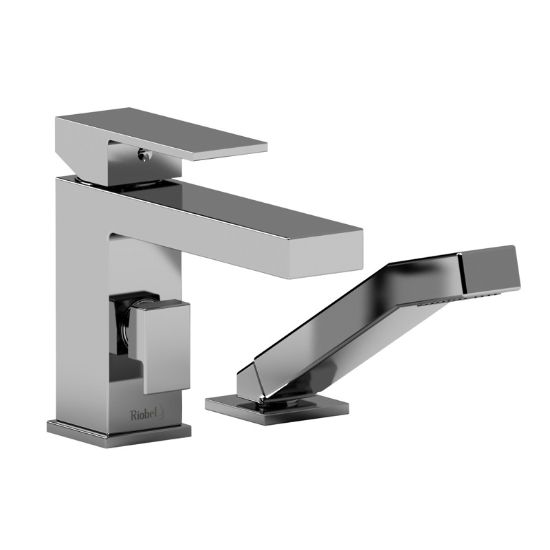 Picture of US02C BATH FAUCET 2H SQUARE CHR