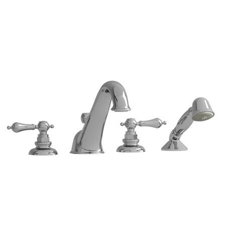 Picture of C++ RO12LC ROMANCE 4 PC DECK FAUCET CHR