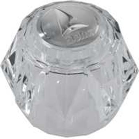 Picture of RP2392 DELTA CRYSTAL HANDLE W/BUTTON