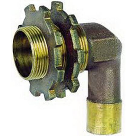 Picture of 616-2 BRASS SHOWER LOCK ELBOW