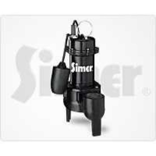 Picture of 3263 SEWAGE PUMP ECONO 1/2HP FLOTT