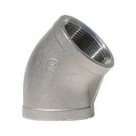 Picture of 1/2" 150# THRD LR45 ELBOW 316SS