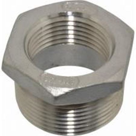 Picture of 1" X 1/2" 150# HEX BSHG 316SS