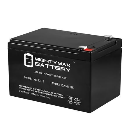 Picture of PS12120 BATTERY, 12V 12AH