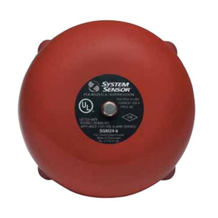 Picture of SSV120-6A  6" ALARM BELL 120VOLT