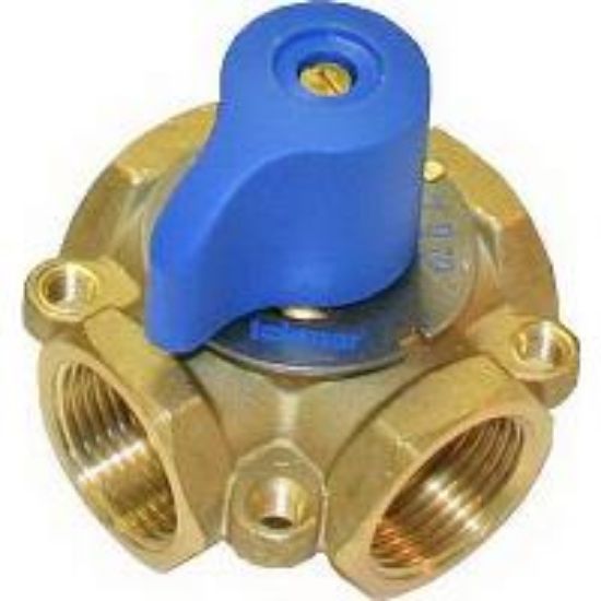Picture of 721 1" BRASS 4-WAY MIXING VALVE