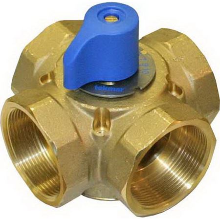 Picture of 724 2" BRASS 4-WAY MIXING VALVE