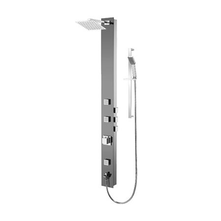 Picture of C++ TZG2-SG-S SHOWER COL.GLASS SMOKE GRA