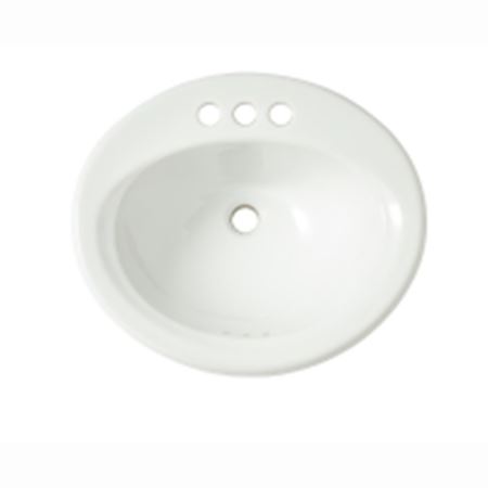 Picture of C++ LT401-4-01 20X17.5 BASIN 4" WHT  TO