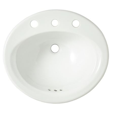 Picture of C++ LT401801 BASIN 8CC COT/WH