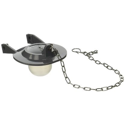 Picture of THU303 TOILET TANK FLAPPER W/CHAIN