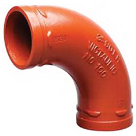 Picture of 100   10" LR90 ELBOW GROOVED, DI,