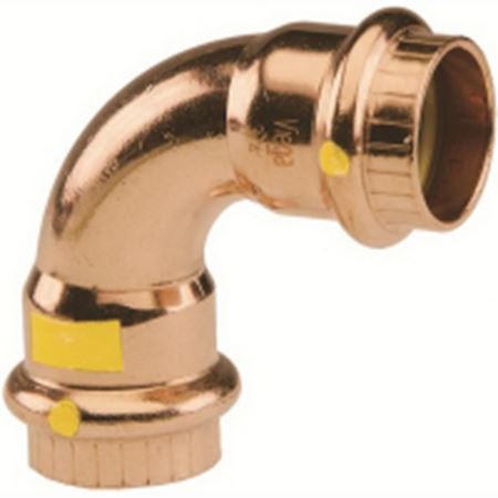 Picture of C++ 16138 1"X90D P COP GAS ELBOW