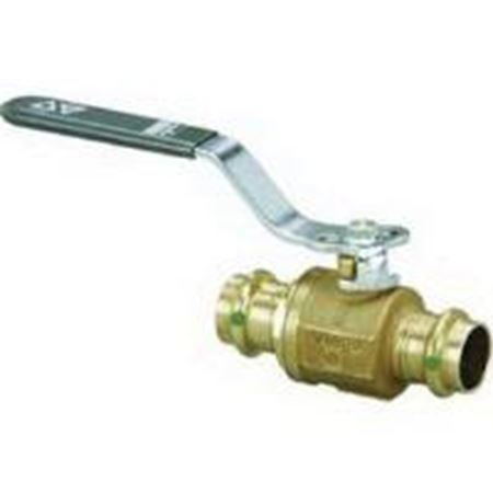 Picture of C++ Q++ 19648 1/2" P BZ GAS BALL VALVE