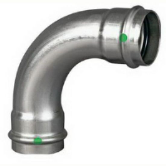 Picture of 80420 1-1/2"X90D P 316SS ELBOW