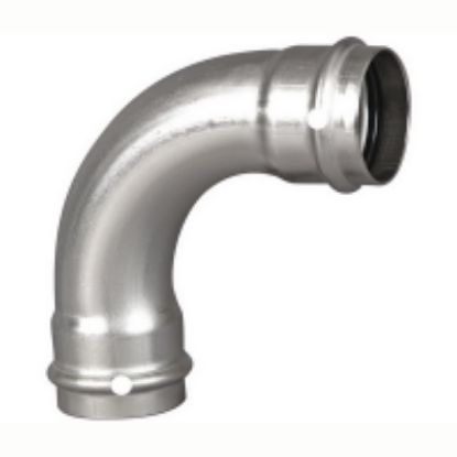 Picture of C++ 85402 1/2"X90D P 304SS ELBOW