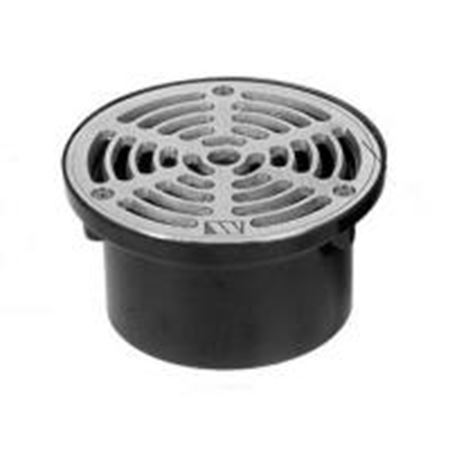 Picture of WFD-393-E1 3"MJ NICKEL BRZ FLOOR DRAIN