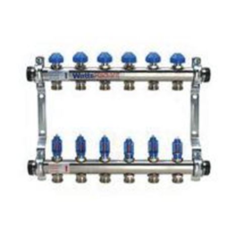 Picture of D3803006SS 1" SS FLOWMETER MANIFOLD M-6