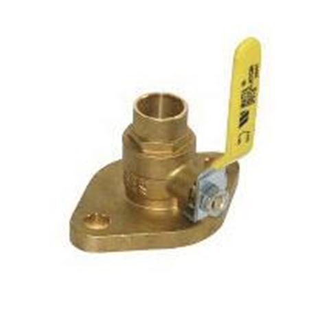 Picture of IPF-T-M1 1-1/2" NPT ISOL PUMP FLG W/BV