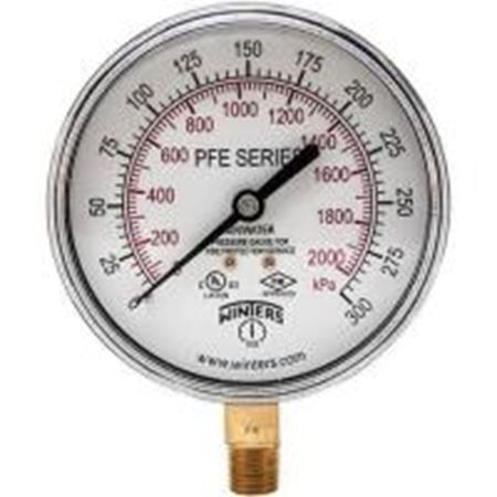 Picture of PFE3935 31/2 0-300 SPRNKLR GAUGE 1/4 BTM