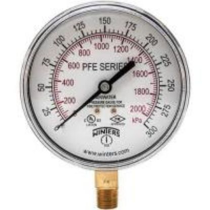 Picture of PFE3933 31/2 0-300 SPRNKLR GAUGE 1/4 BTM