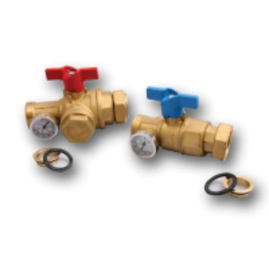 Picture of A2631252 MANIFOLD SUPPLY&RETURN BALL VLV