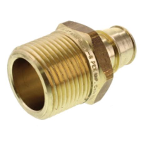 Picture of LF4523850 LLC 3/8PEX X 1/2MIP BRASS ADAP