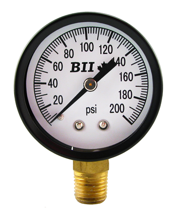 Picture of PG-200 2" PRESS GAUGE 1/4LM