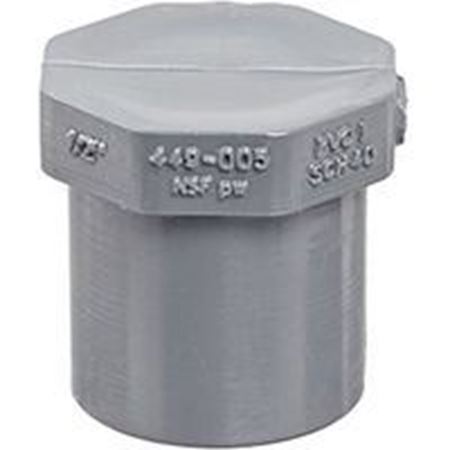 Picture of 3/4 SCH 40 PVC SPIGOT PLUG