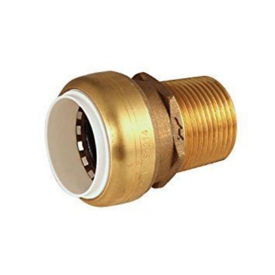 Image sur RS+ UIP120 1/2 PVC X 1/2 MNPT ADAPT MALE