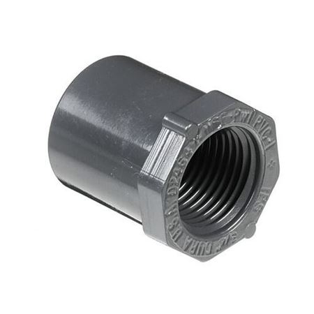 Picture of 3/4" X 1/2"  PVC 40 BUSHING SW X FEM