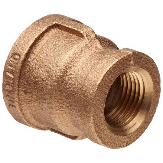 Picture of T++ 1/2 X 1/4" STD BRASS THRD COUPLING