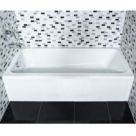 Picture of 1752202.020 BATH LEFT 60X30 WHITE