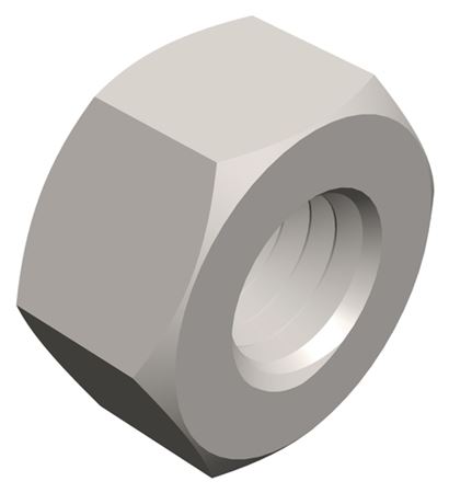 Picture of PROSELECT 1-1/8 7 Thread Zinc Heavy Hex Nut 2PK