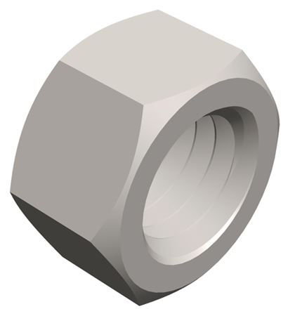 Picture of PROSELECT 1 8  Thread Zinc G2 Hex Nut 4PK