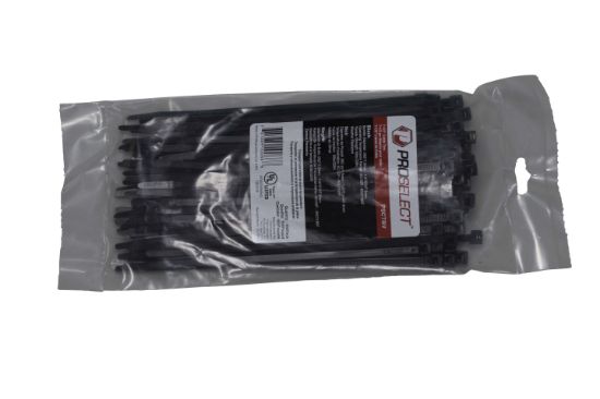 Image sur 7-1/2" ATTACHE CABLE 1000PQ PROSEL NOIR