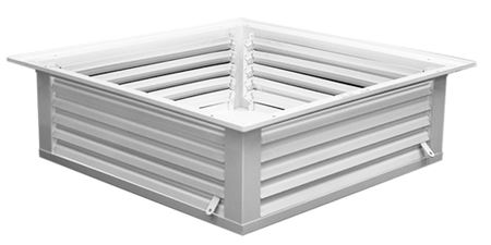 Picture of PROSELECT 14 x 14 in. 4-Way Ceiling Diffuser Box in White