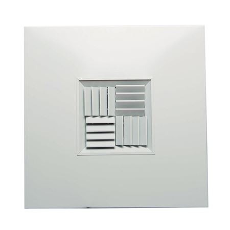 Picture of PROSELECT 10 x 10 in. Aluminum T-Bar Model Damper Square Back Diffuser with Opposed Blade