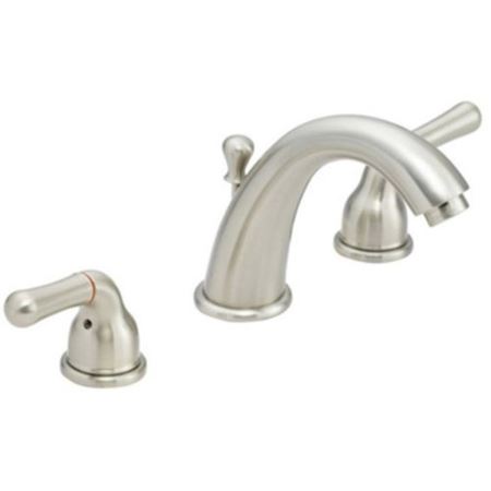 Picture of PROFLO 1.5 gpm 3-Hole Bathroom Faucet with Double Lever Handle in Brushed Nickel