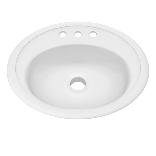 Picture of PFS20174WH 20X17 4" DI STEEL LAV WHI