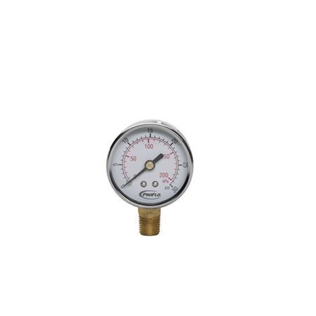 Picture of N++ G30L 2-1/2" PRESSURE GAUGE 0-30#