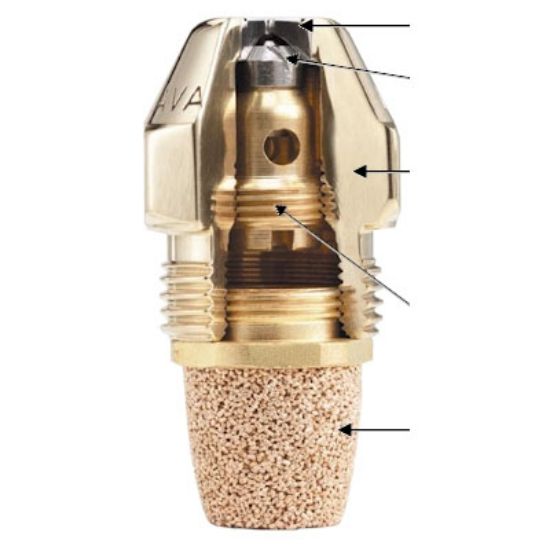 Picture of 00100-90W1 1.00GPHX90DEG W SF NOZZLE