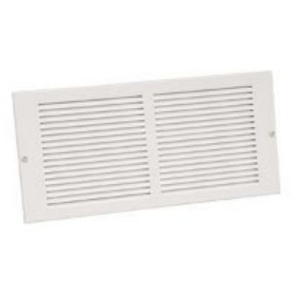 Picture of RG0558 8"X4" SIDEWALL GRILLE WHITE