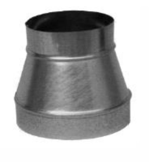 Picture of INC04628 6"-4" GALV OFFSET REDUCER 28GA