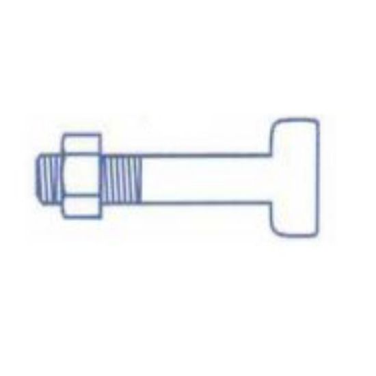 Picture of 3/4 X 3-1/2  T BOLT W/NUT L/ACC JM