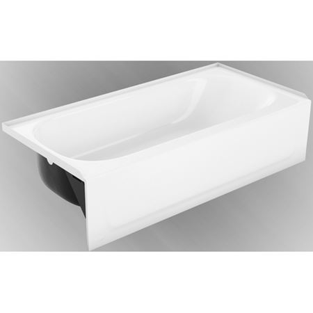 Picture of 60X30X14 1/4 BATH LH WHIT