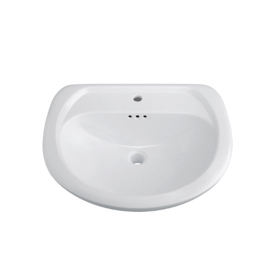 Picture of 24X20 1H VC PED LAV ONLY WHIT