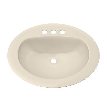 Picture of 20174BS 20"X17" BISCUIT 4" C/S CHINA LAV