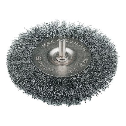 Image de C++ 770486 BROSSE FIL FER ROUE A/TIGE 4"
