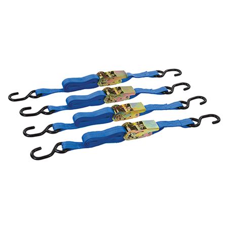 Picture of C++ 414524 RATCHET TIE-DOWN 4PC 1"X13'